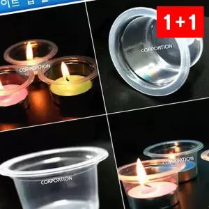 티라이트 컵 이벤트 조명초 촛불 LED 양초 장미 조화