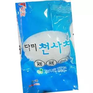다미 천사채 실 1kg 해초 샐러드 냉채
