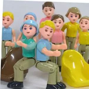 어린이피규어 인형 가족 피규어 어린이 장난감 완구 역할 놀이