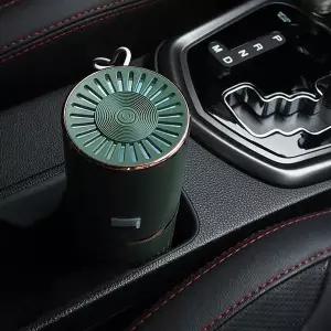 컴우드 QMO757M8 우디 USB 차량용 공기청정기 CWA-300 그린
