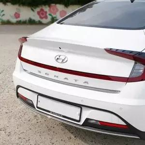 소나타 PKL268G2 DN8 메탈 트렁크 가니쉬