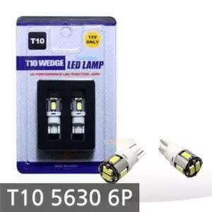T10 ZGG210P5 5630 6P Power LED 미등 사각타입 자동차 용품