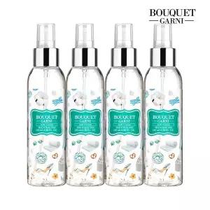 [부케가르니] 딥 퍼퓸 헤어 앤 바디미스트 소프트코튼향 145ml x4개