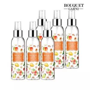 [부케가르니] 딥 퍼퓸 헤어 앤 바디미스트 트로피컬피치향 145ml x6개