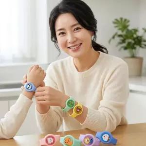 해충 천연 방충 차단 led 모기 여름철 방지 모기퇴치 팔찌 향기