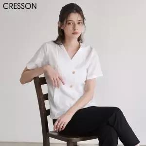 [크레송(CRESSON)] 브리엘 소프트 에어리 자켓 (택가격: 218000원)