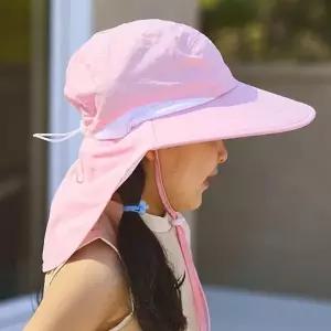 이우 아라칸 플랩캡 썬햇 챙모자 여름모자 아기 썬캡