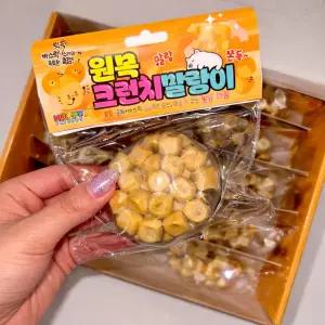 창신동 말랑이 원목 크런치 말랑이 한박스 12개입