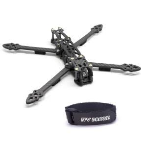 FPVDron 295mm FPV 레이싱 드론 프레임 7인치 탄소 섬유 쿼드콥터 프리스타일 5mm 팔 포함