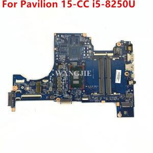HP Pilion 15-CC 노트북 마더보드 SR3LA i5-8250U 935890-601 DAG74AMB8D0 G74A DDR4 100% 오퍼레이션