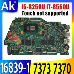 DELL Inspiron 7370 노트북 마더보드 16839-1 0VTHG7 SR3LB I5-8250U 8G RAM 메인보드 13 테스터기됨 OK