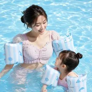 KC인증 암튜브 암링 팔튜브 워터파크 수영장 수영 물놀이 성인 어린이 튜브 1세트