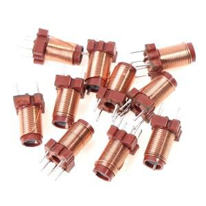 10pcs 26T 2.1uh-6.3uH 조정 가능한 고주파 페라이트 코어 인덕터
