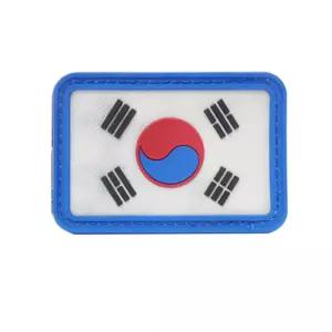 태극기패치 PVC 일반찍찍이타입 무늬 실리콘 부착 부착용 와팬 뱃지 마크
