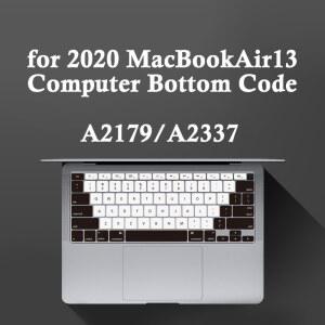 MacBook Air 13 2020 A2179 A2337 스킨 노트북 TPU 소프트 실리콘 보호 필름 방수용 키보드 커버