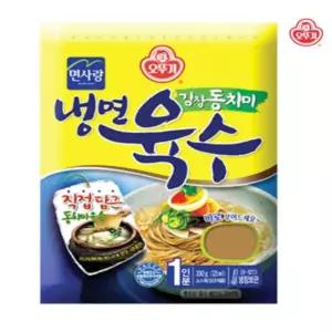 (주)오뚜기] 동치미 냉면육수 330g * 4개