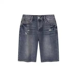 버커루 BUCKAROO 여성 5부 데님 쇼츠 인디고 B262DP970P 328365