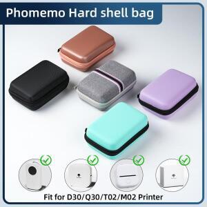 Phomemo Q30 T02 라벨 프린터 NiiMbot D11  호환 케이스 하드 운반 컨테이너 보관 정리함