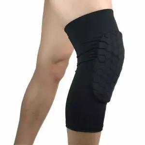 TBZ 벌집블럭 쿠션 무릎 보호대 블랙 1p-XL 무릎보호아대