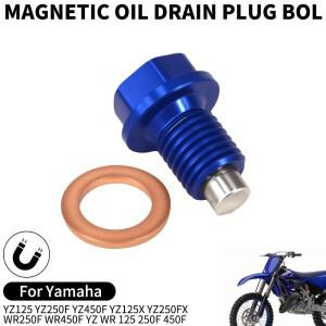 오토바이 마그네틱 프레임 오일 드레인 플러그 볼트 Yamaha YZ125 YZ250F WR250F YZ WR