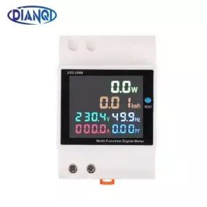 AC 모니터 110V 220V 380V 100A 전압 전류 역률 활성 KWH 전기 에너지 주파수 측정기 VOLT AMP D522066