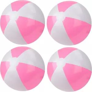 풍선 비치볼 여름 벌크 6인치 핑크 화이트 작은 물풀 하와이안 파티 장식 야외 수영 게임 용품 생일 선물