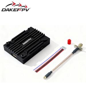 DAKEFPV VTX 4.9G-5.8G 1.6W 2.5W 3W 5W 10W 64CH FPV 비디오 송신기 장거리 레이싱 드론 프레임 RC 부품