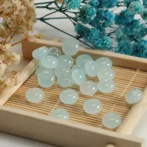 5x8mm 유리 주판 구슬 패션 루즈 비즈 수제 팔찌 목걸이 만들기 DIY 쥬얼리 액세서리 25/50pcs