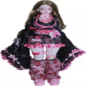 Oueneifs BJD 인형 /4 Elainabjd Y2K 일본 매거진 스타일 풀세트 수지제 장난감 5세 이상