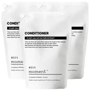 위드모먼트 컨디셔너 리필 2000ml x 3개 대용량 리필용 린스 호텔용 어메니티 펜션 게스트하우스