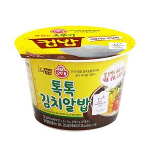 오뚜기 컵밥 톡톡 김치알밥 192g x 12개입(1box)