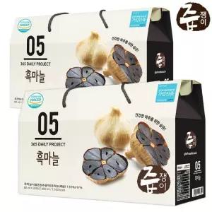 즙쟁이 흑마늘즙 2박스 60포