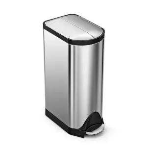 [포커시스] [Simplehuman]심플휴먼 디럭스 버터플라이 페달 휴지통 30L / SPH-CW1824