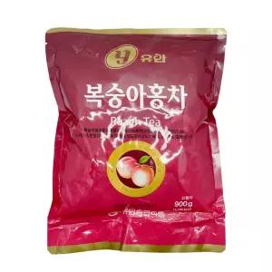 유안 복숭아 홍차 900g X 12개 아이스티 분말