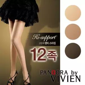 [판도라by비비안]하이서포트고탄력팬티스타킹12족[12PH-3339]