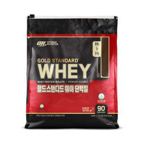 골드 스탠다드 웨이 단백질 보충제 2.74kg 다이어트 체내 필수영양 쉐이크 헬스 운동