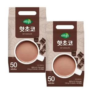 희창 핫초코 스틱 50T X 2개(100T) 핫쵸코 코코아 카카오