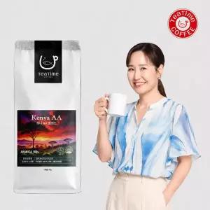 [티타임]1kg 케냐AA 블렌드 원두커피 아라비카 100%