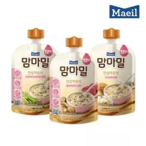 [매일] 맘마밀 안심이유식 12개월 3종 100g 혼합 구성 총 10팩