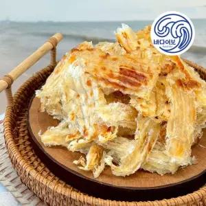 국내가공 구운 아귀채 500g 마른안주 맥주 술 고급 안주 간식 반찬 아귀포 건어물