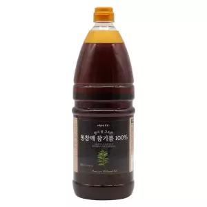 [이장네] 통참깨 100% 참기름 대용량 1.8L_1개