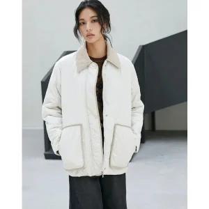 [LAP] 코듀로이 카라 퀼팅점퍼 AR4PDA64 [P003743969]