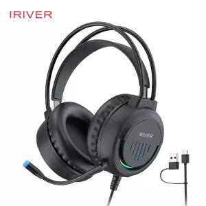 아이리버 G9H LED USB C타입 유선 어린이 학습용 인강용 어학용 헤드셋 블랙