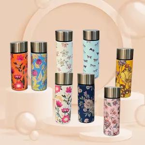 칸토(kanto) 미니 보온병 150ml 플라워 텀블러 텀블러 보냉병 어린이집 슬림보온병