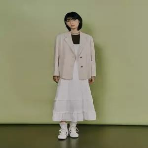 [랩][LAP] 밴딩 캉캉 롱 스커트 AS1WS263 (P003772661)