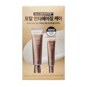 AHC 프라이빗 리얼 아이크림 포 페이스 기프트세트 30ml + 10ml 2개