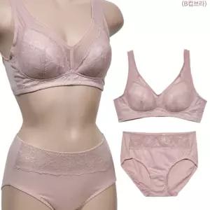 비비안 레이스 노와이어 풀컵 B컵 브라팬티 세트속옷세트 브라팬티셋트 속