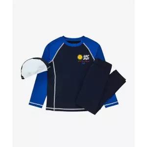 [뉴발란스]키즈 NEWBALANCEKIDS Sweet home_긴팔 래쉬가드 레깅스 셋업 아동 수영복 NK9RG3551U59