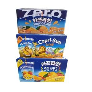 카프리썬 3종세트_제로오렌지+사파리+오렌지망고 200ml 30개