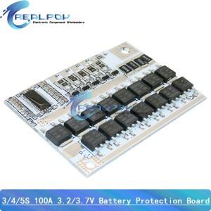 3S 4S 5S 3.2V BMS 12V 16.8 21V 100A 리튬 이온 LMO 삼원 배터리 보호 회로 기판 폴리머 밸런스 충전
